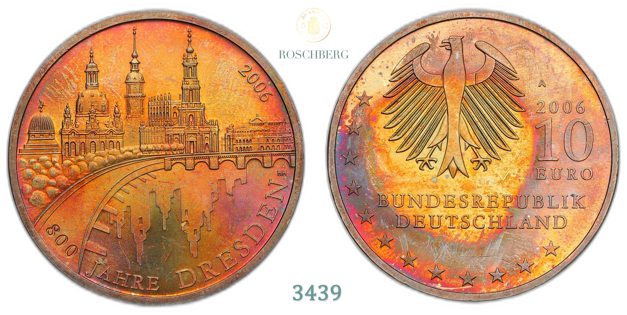Germany 10 Euro 2006  Kv: Proof