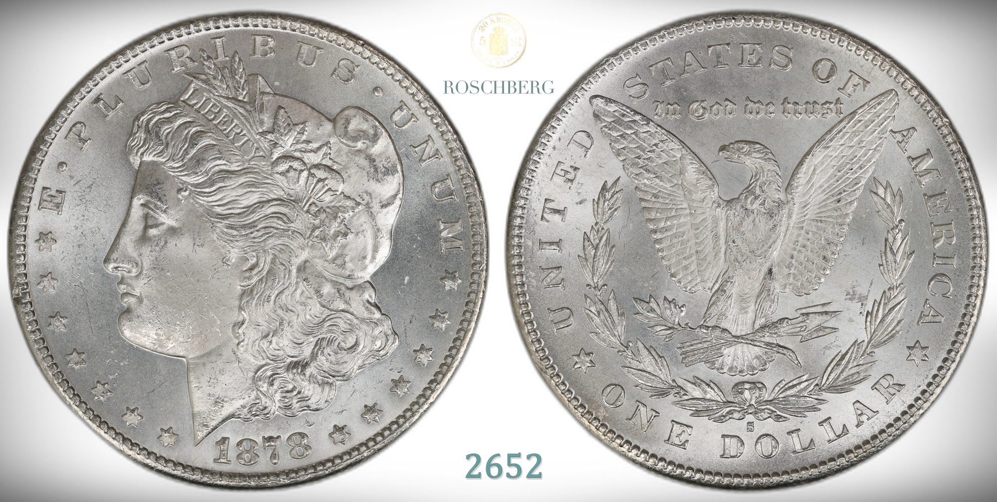 USA 1 Dollar 1878-S  Kv: UNC