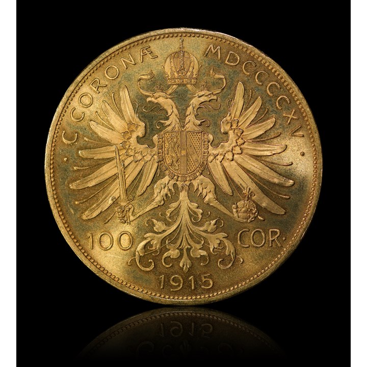 Østerrike 100 Corona 1915 Restrike UNC