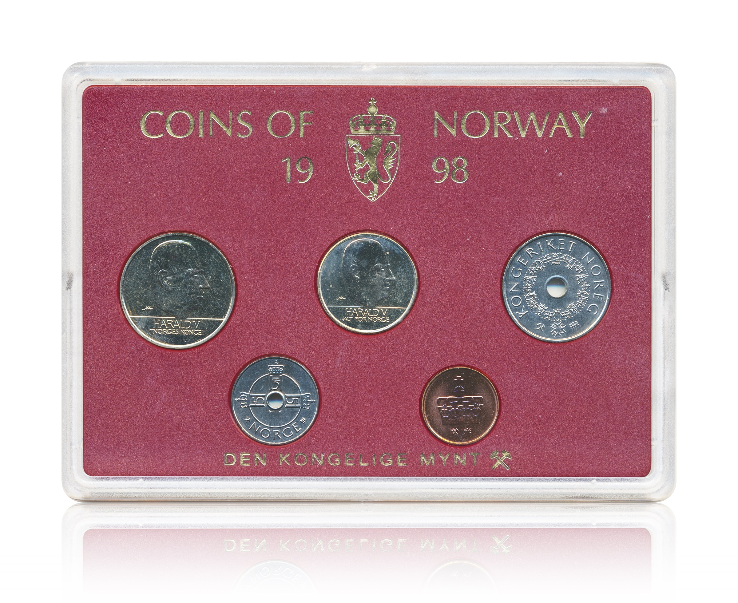 Myntsett 1998 Hardplast