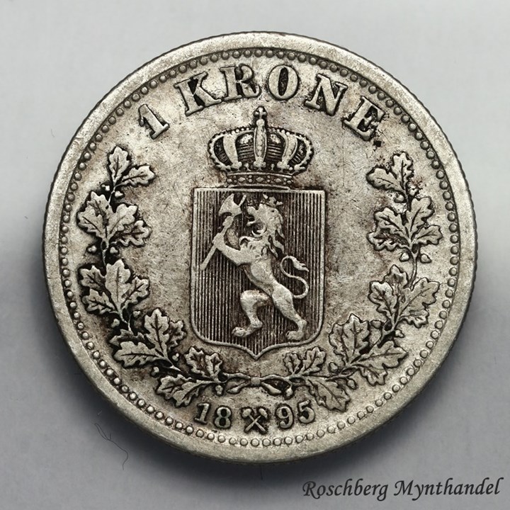 1 Krone 1895 Kv 1/1+