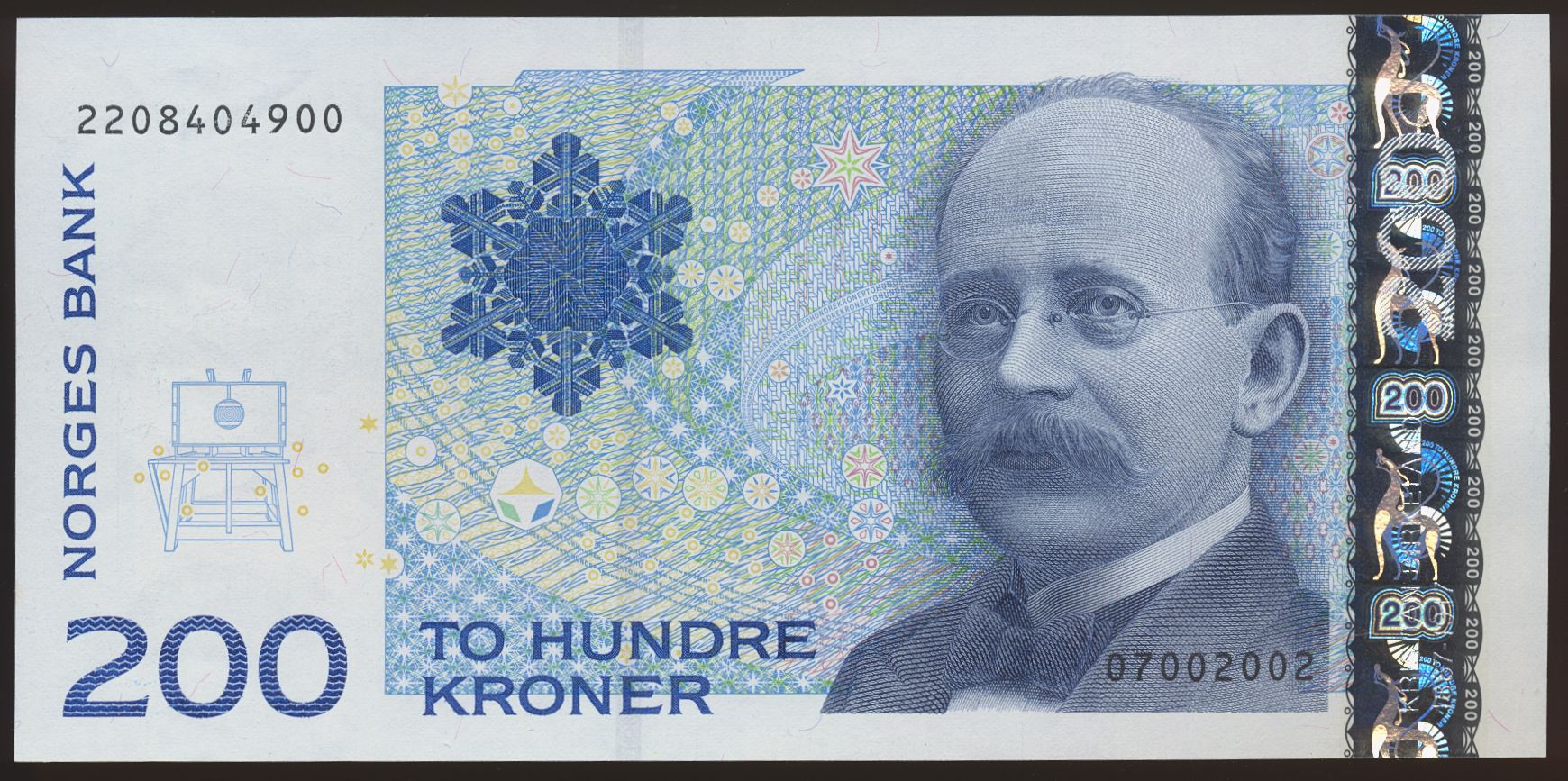 200 Kroner 2002 Kv 0