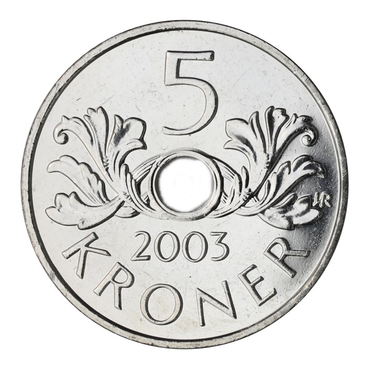 5 Kroner 2003 Kv 0