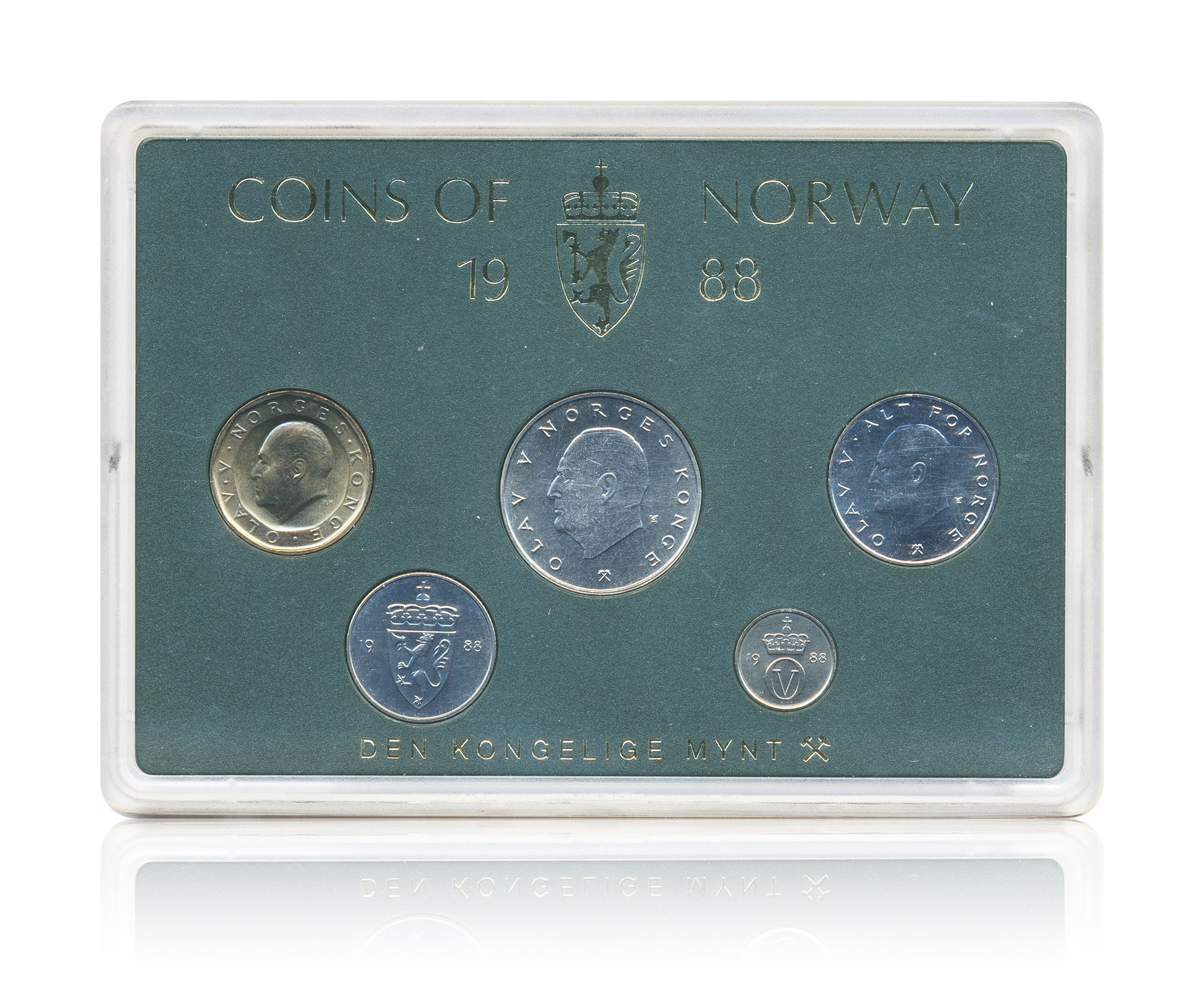 Myntsett 1988 Hardplast