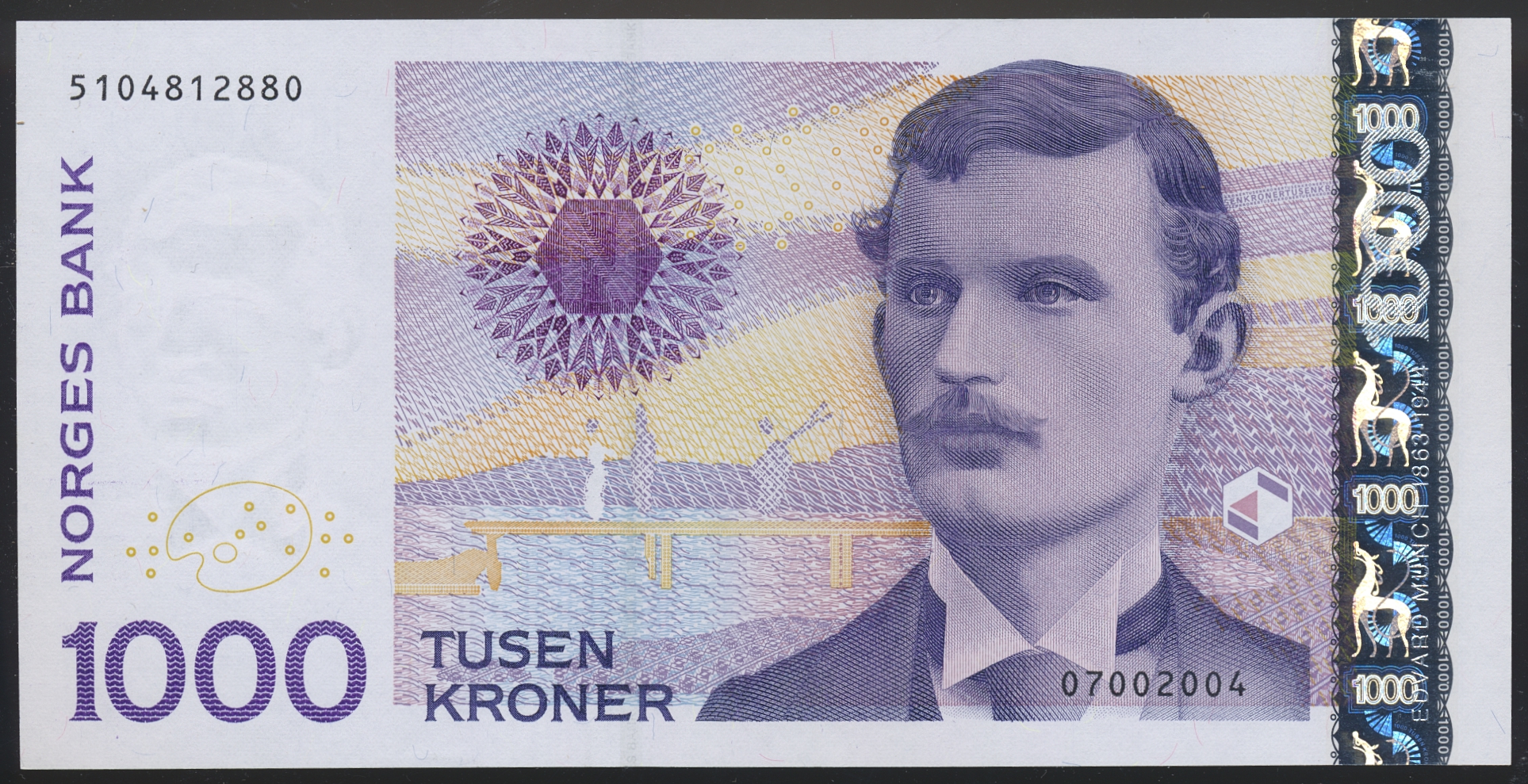 1000 Kroner 2004 Kv 0 (UNC)