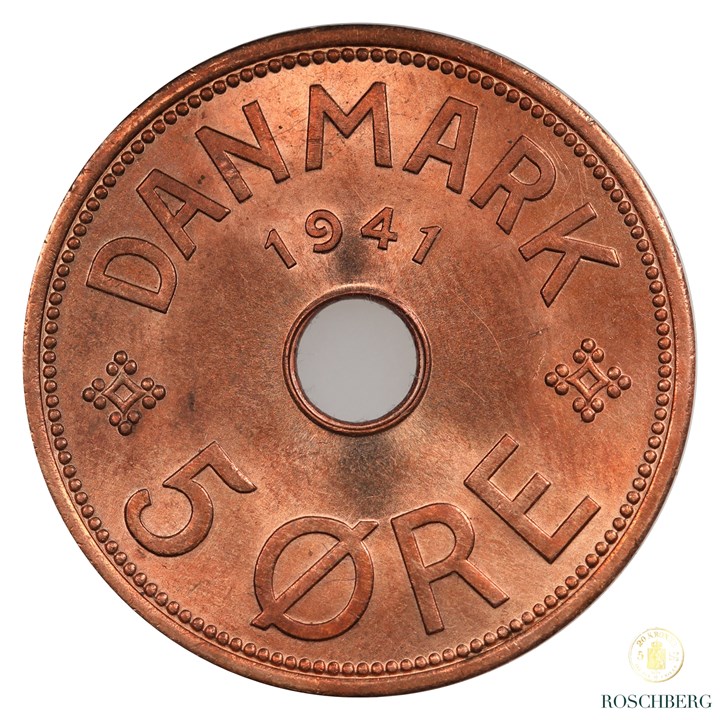 Denmark Faeroe Islands 5 Øre 1941 Kv 0