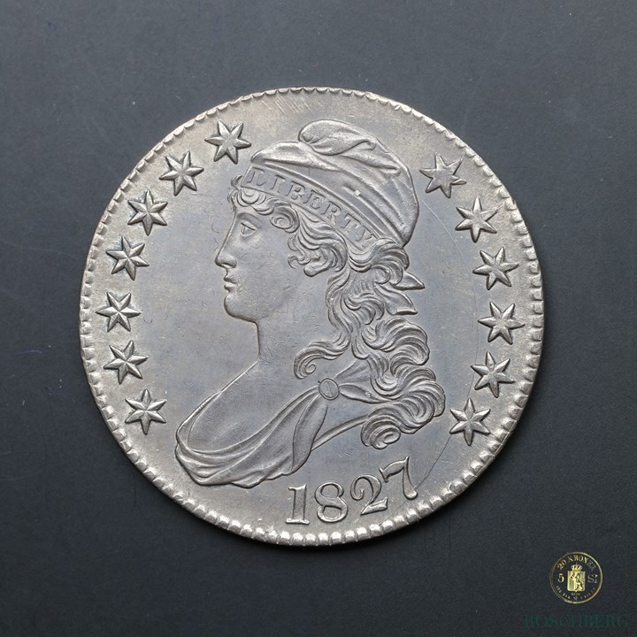 USA Half Dollar 1827 Kv UNC