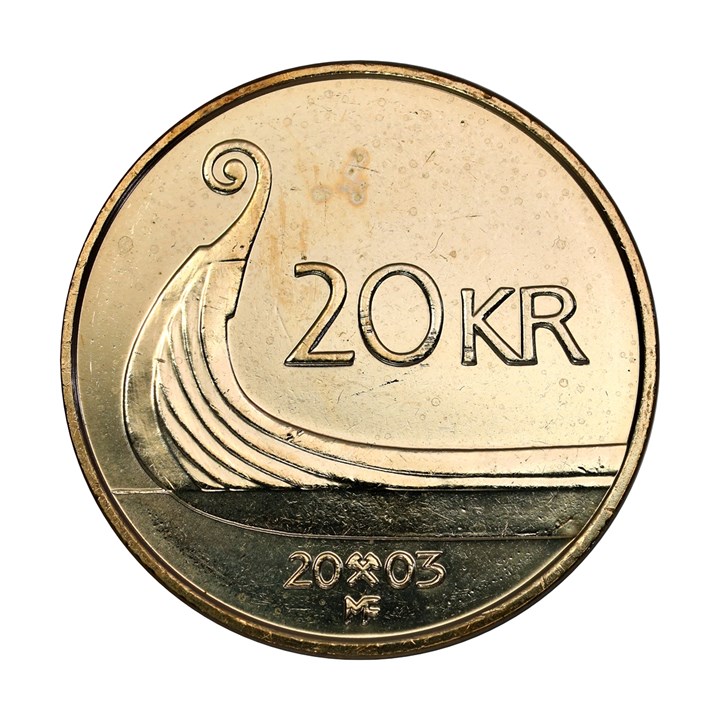 20 Kroner 2003 Kv 0