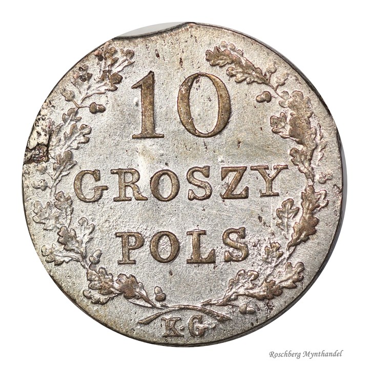 Polen 10 Groschy 1831 Kv 01