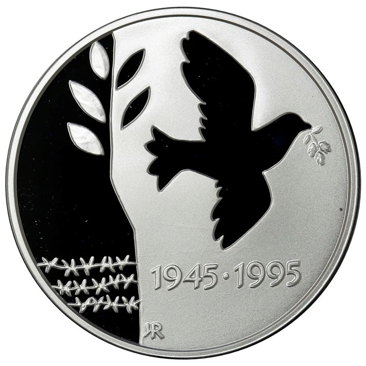 50 Kroner Sølv 1995 Frigjøringen