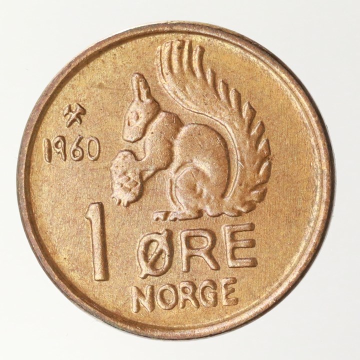 1 Øre 1960 Kv 0