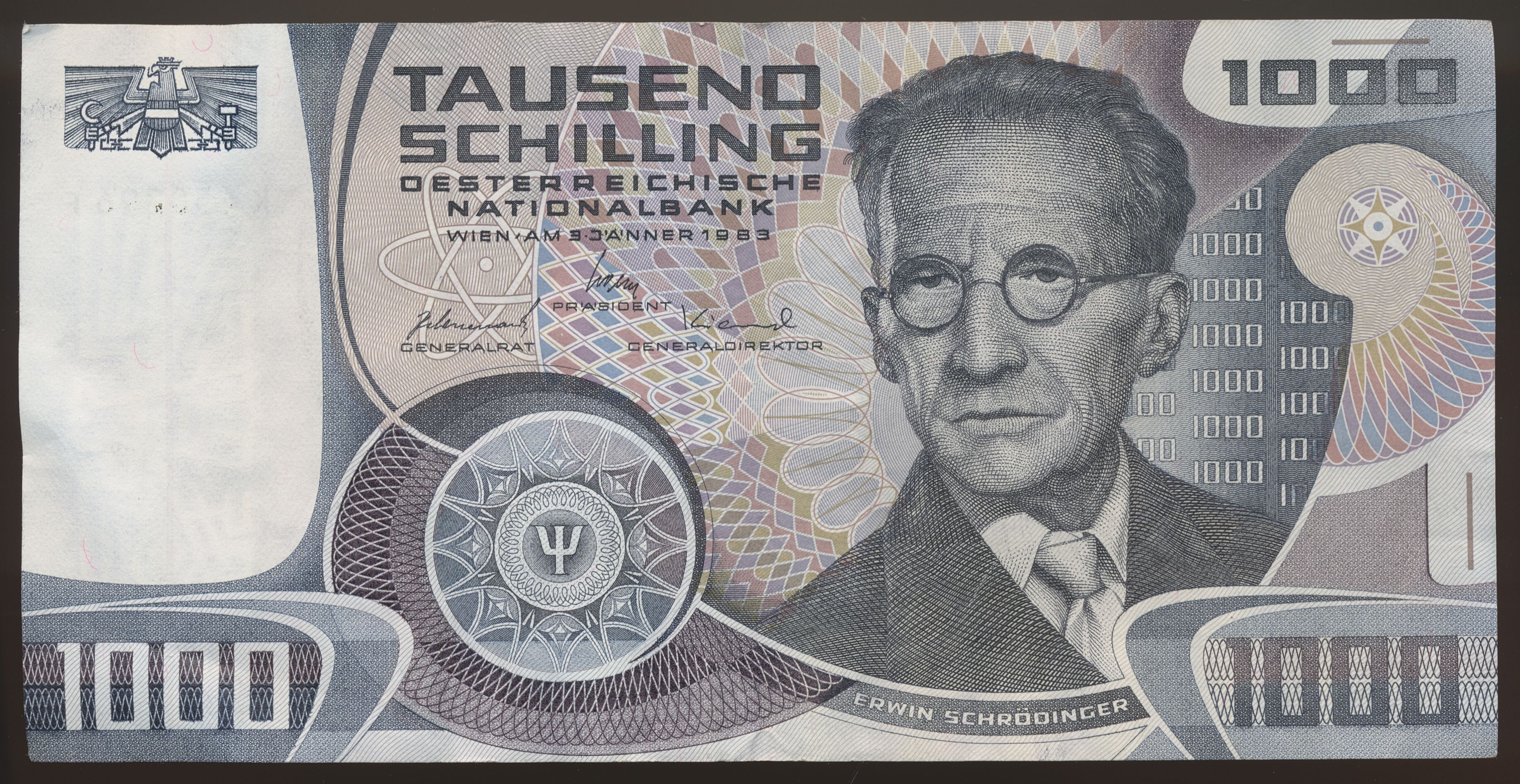 Austria 1000 Schilling 1983 VF/XF