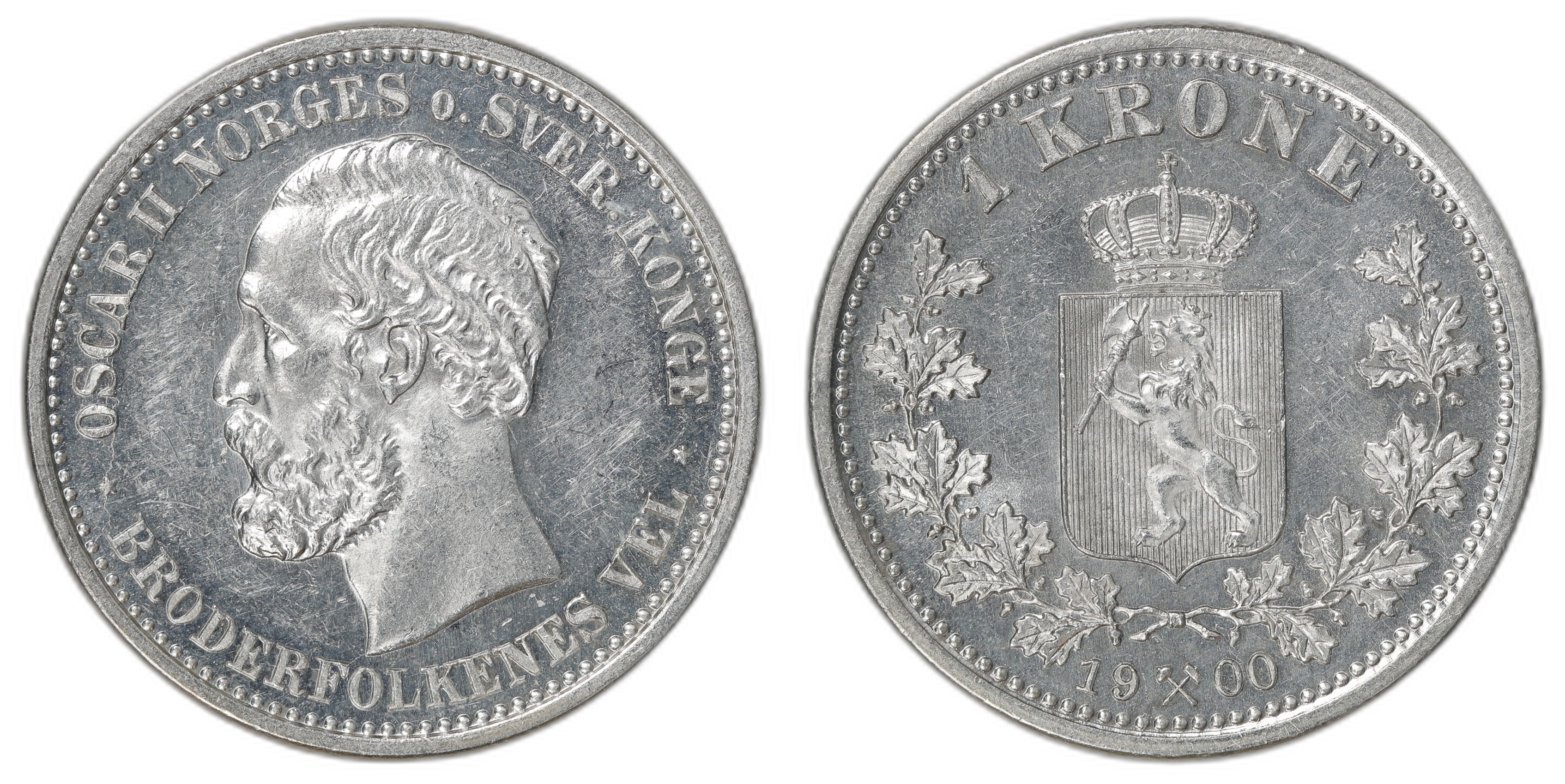 Norge 1 Krone 1900 Kv: 0