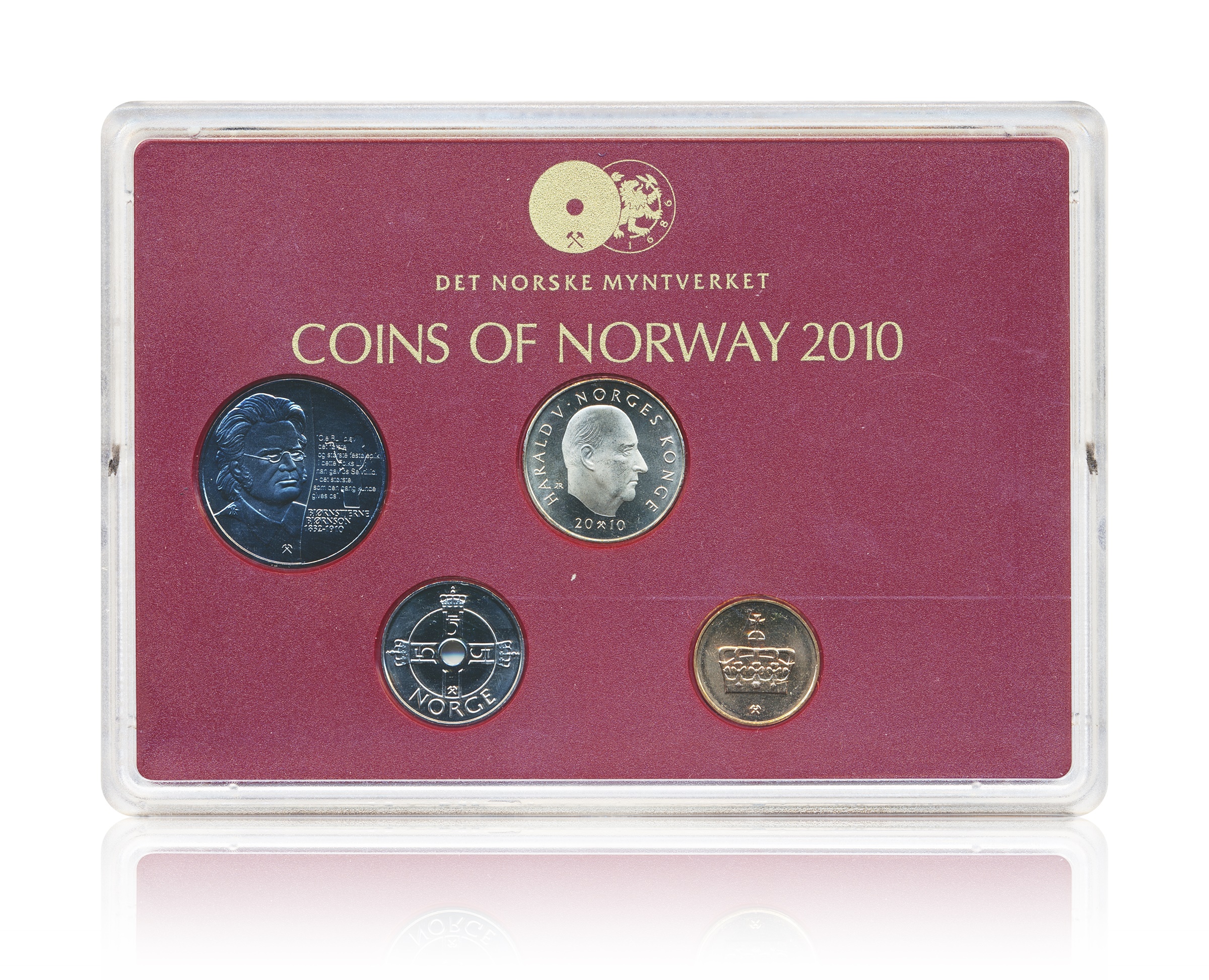 Myntsett 2010 Hardplast