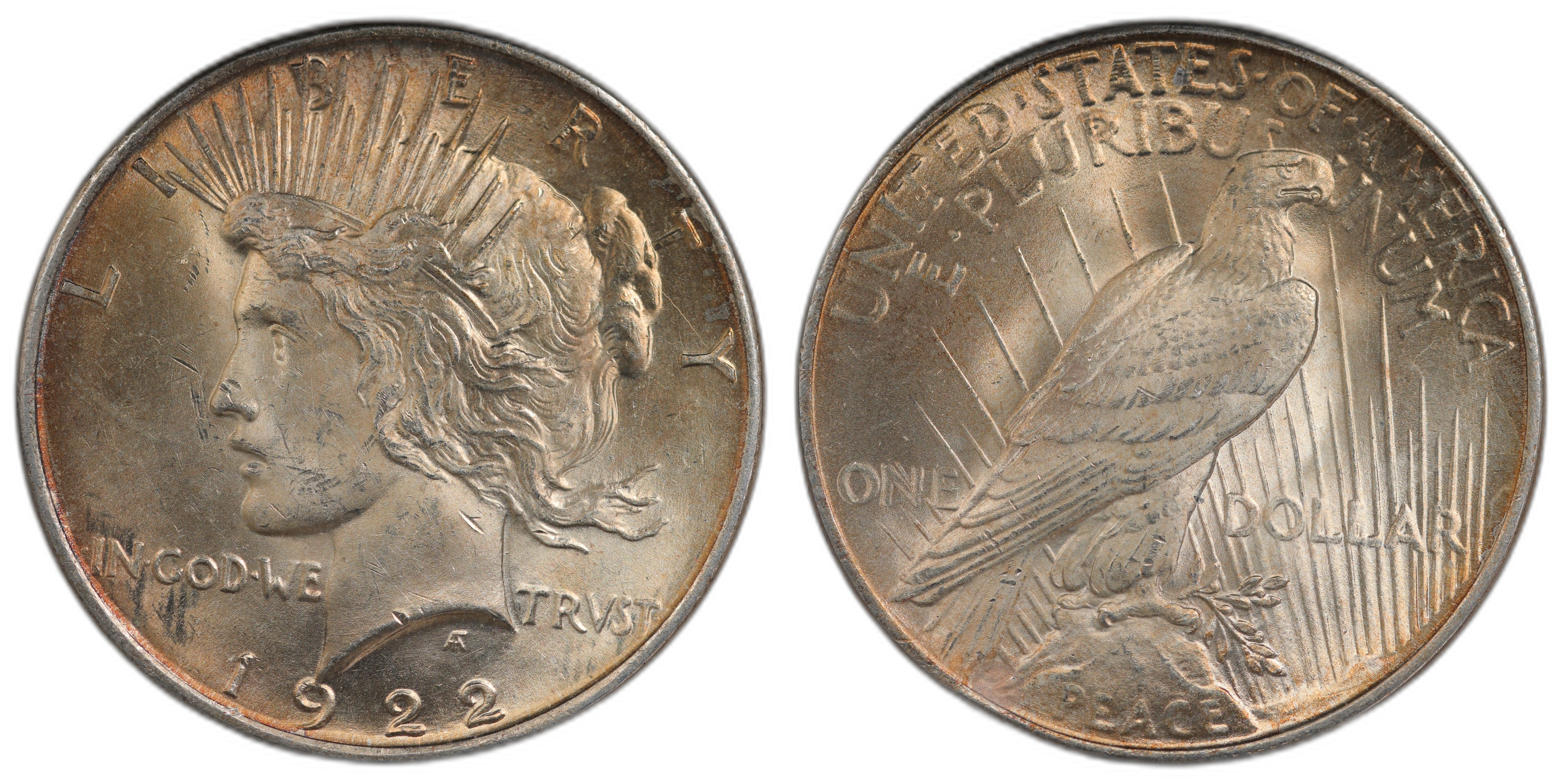 USA Dollar 1922 Kv: UNC