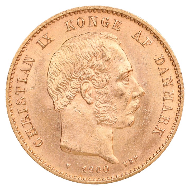 Danmark 20 Kroner 1900 Kv 0/01
