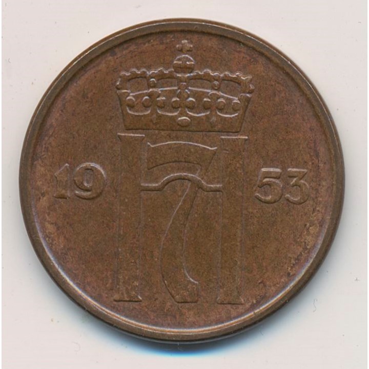 5 Øre 1953 Kv 0