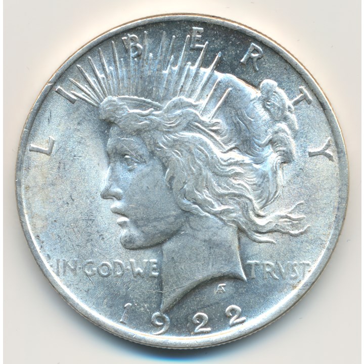USA Peace Dollar 1922 UNC
