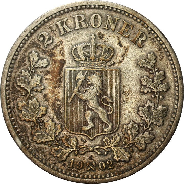 2 Kroner 1902 Kv 1
