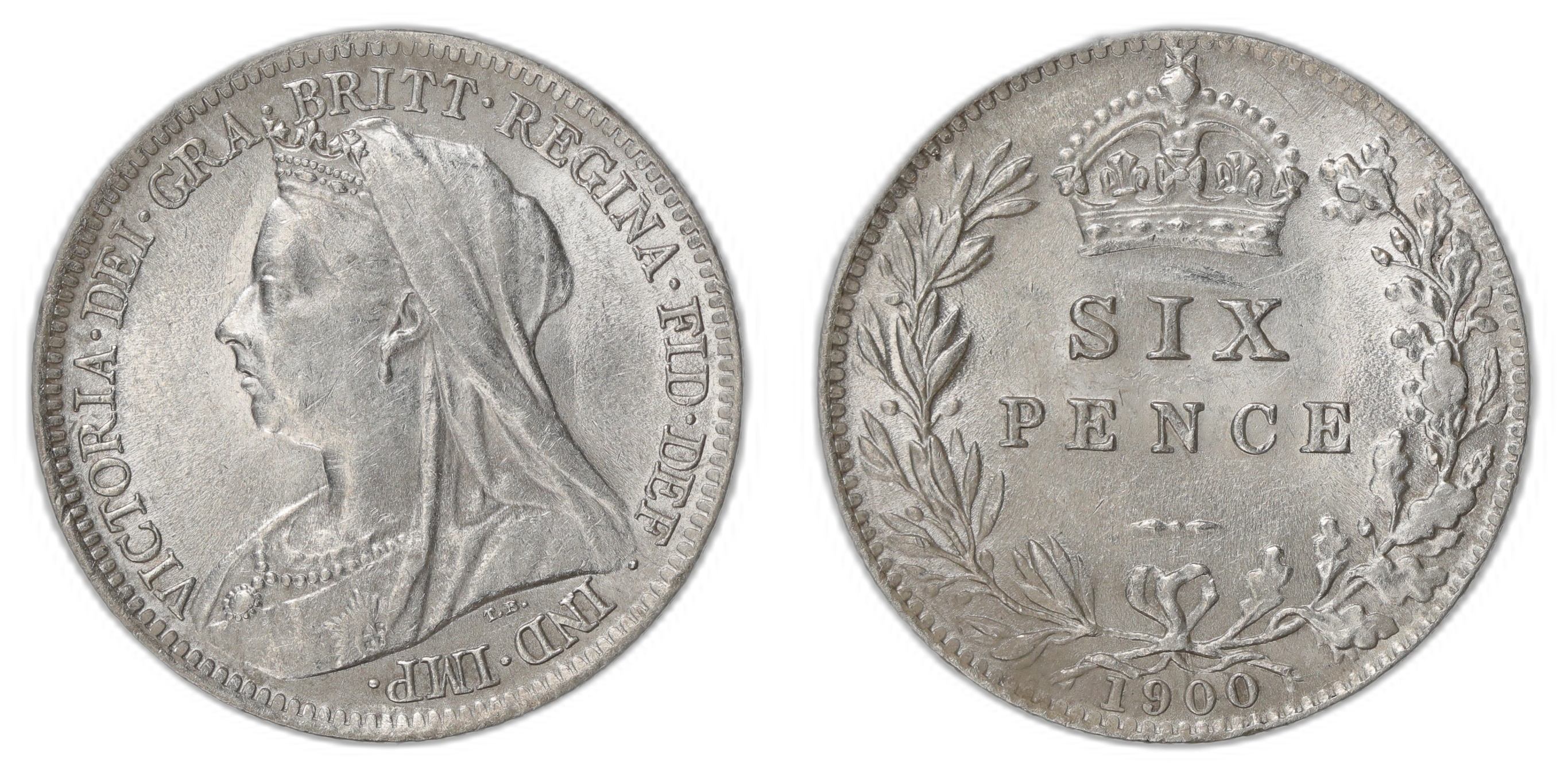 Great Britain 6 Pence 1901 Kv: UNC