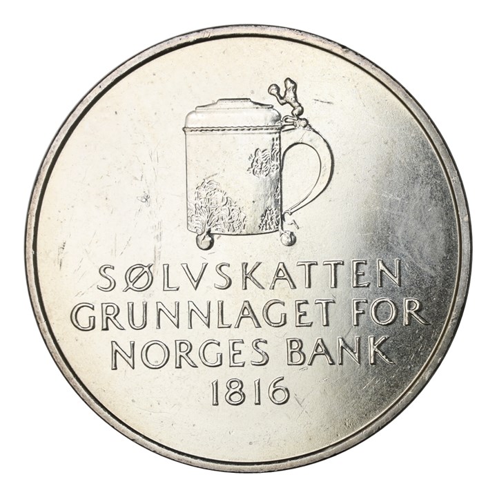 5 Kroner 1991 Norges Bank Kv 0