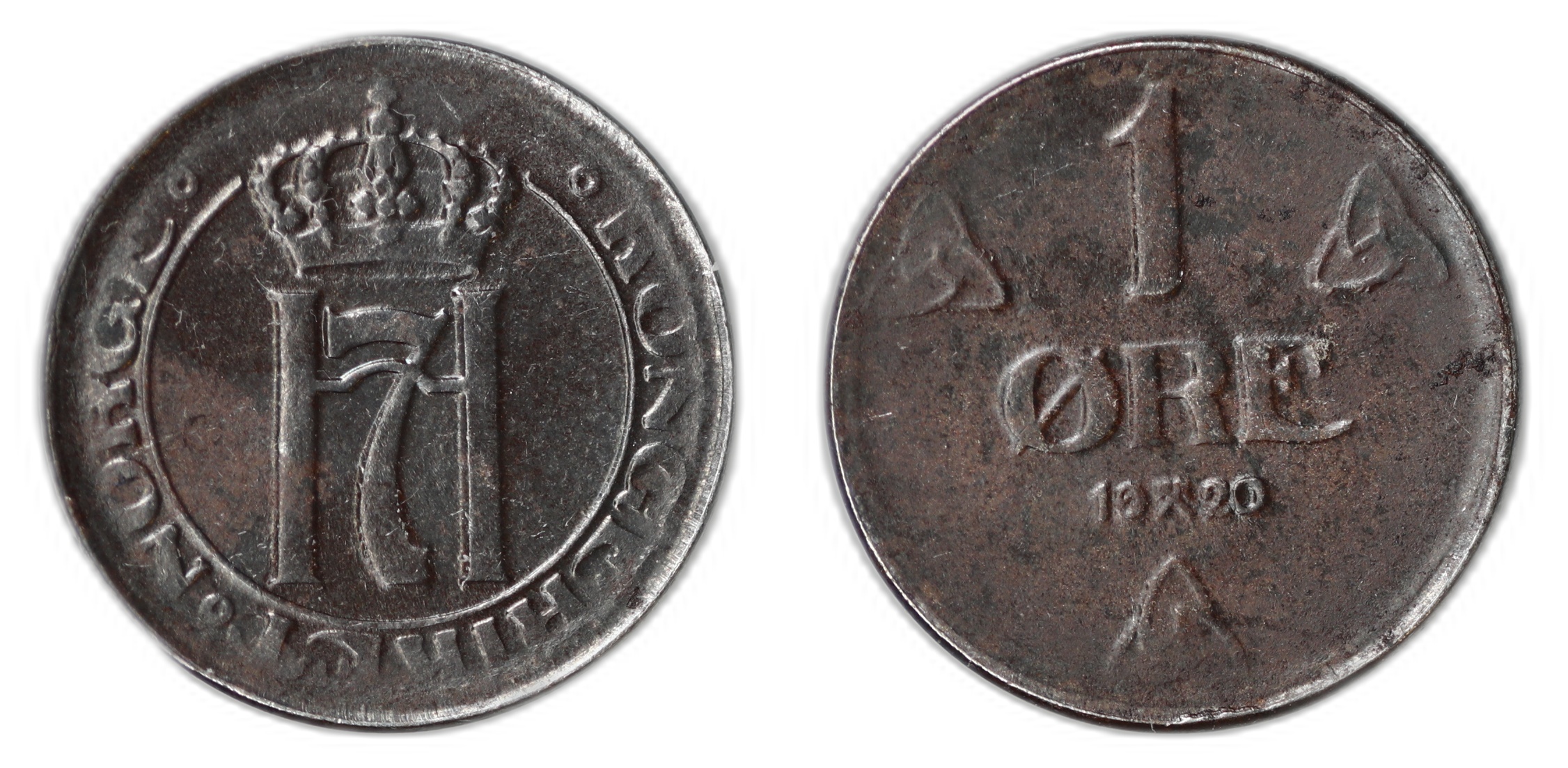 Norge 1 Øre 1920  Kv: 0