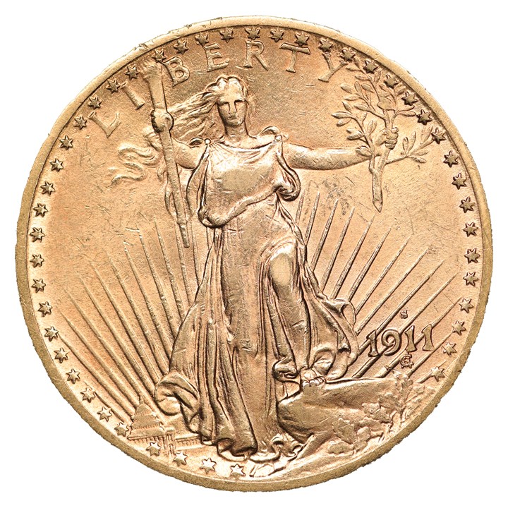 USA 20 Dollars 1911 S Kv 1+/01