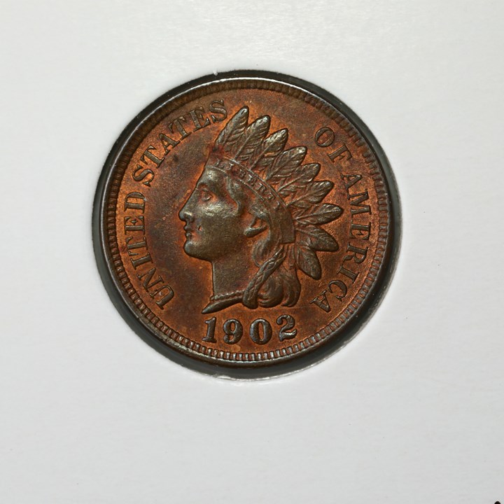 USA 1 Cent 1902 Kv 0/01