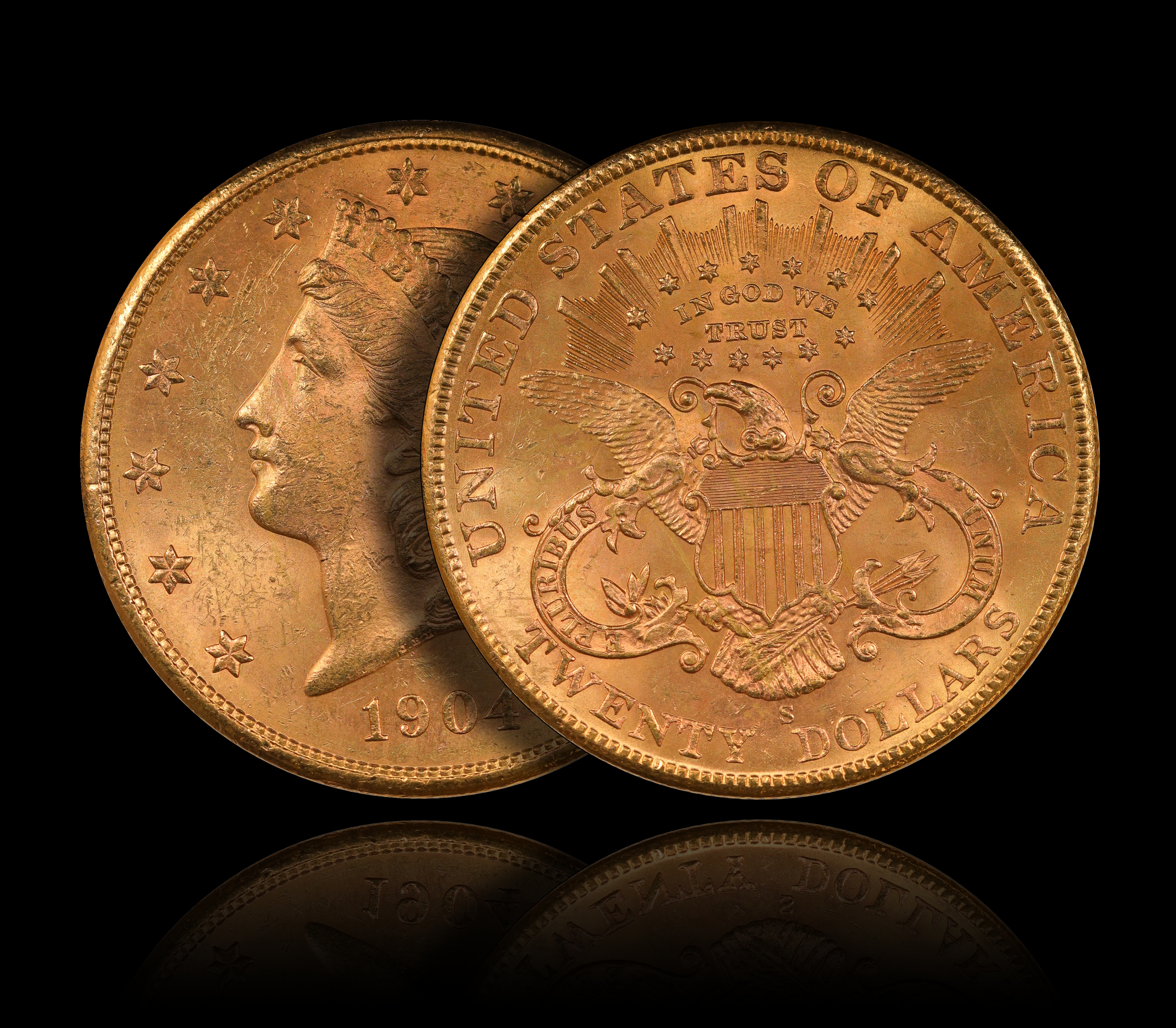 USA 20 Dollar Gull tilfeldig valgt årgang