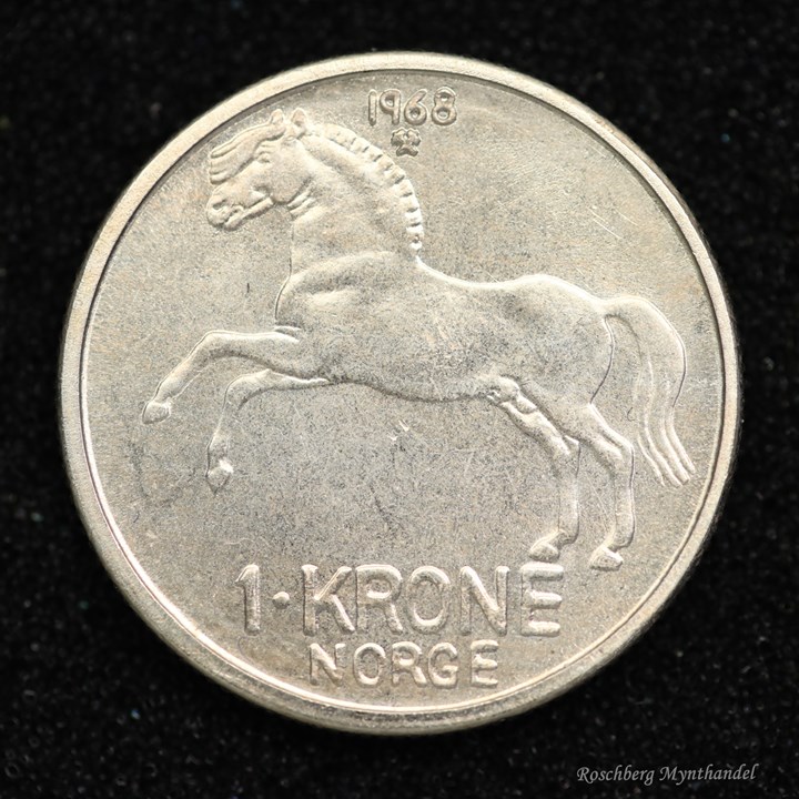 1 Krone 1968 Kv 0
