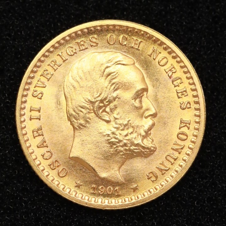 Sverige 5 Kronor 1901 Kv 0