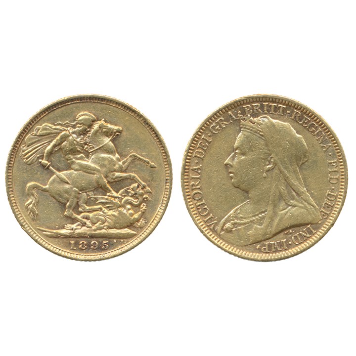 Australia Sovereign 1895 M Kv 1+