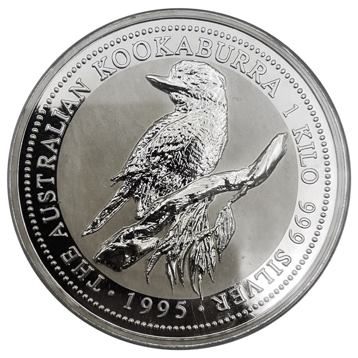 Australia Kookaburra 1995 BU Kilo 999 sølv
