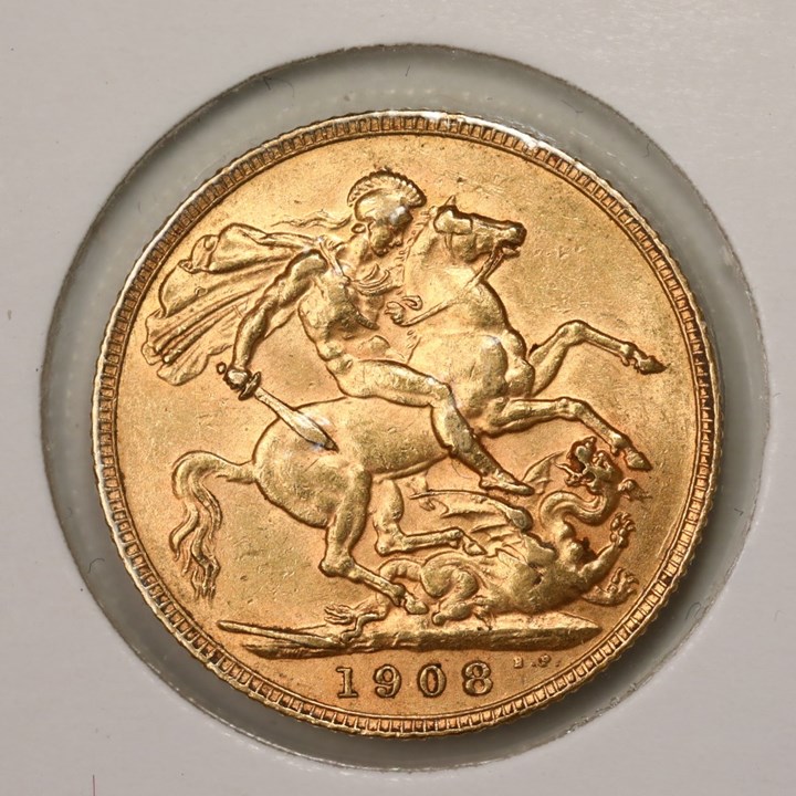 Australia Sovereign 1909 M Kv 1+