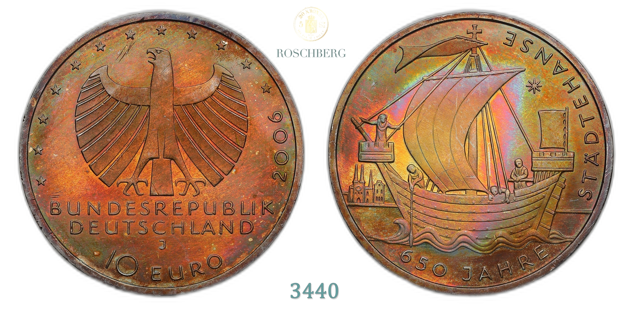 Germany 10 Euro 2006  Kv: Proof