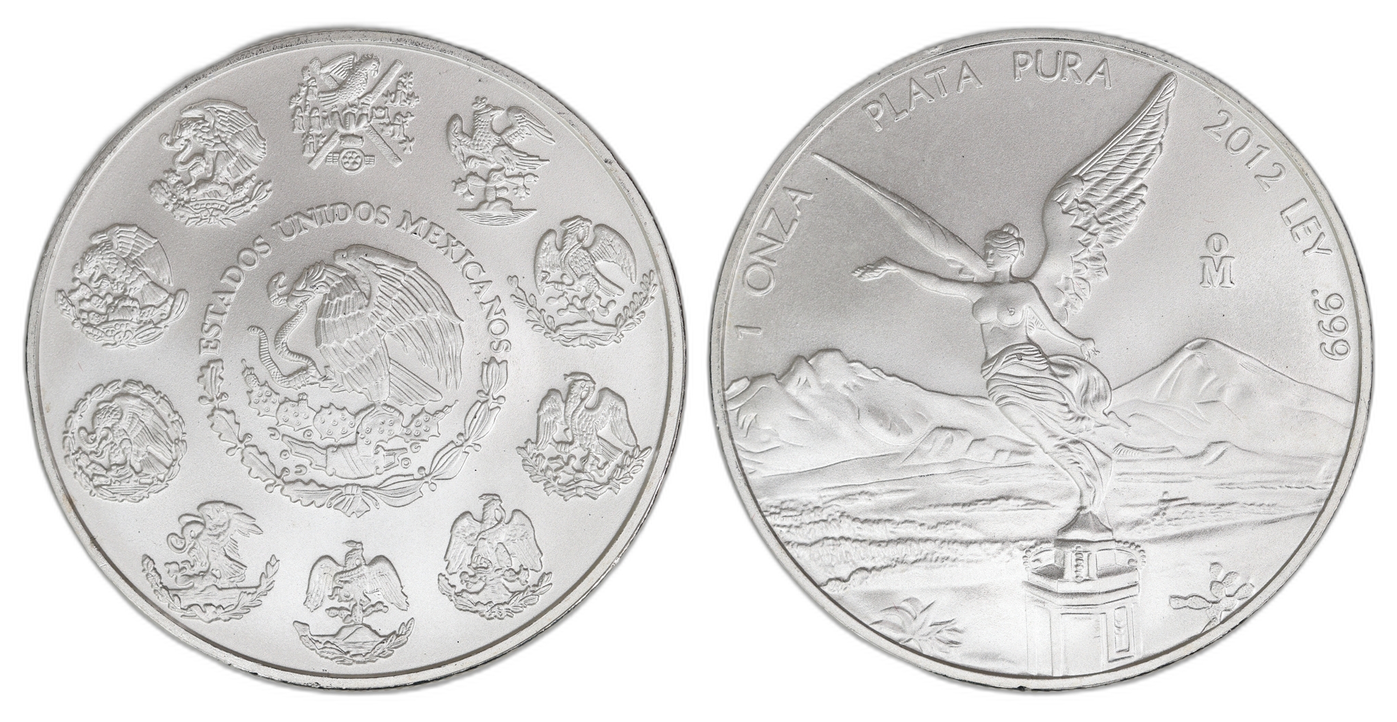 Mexico Onza 2012  Kv: UNC