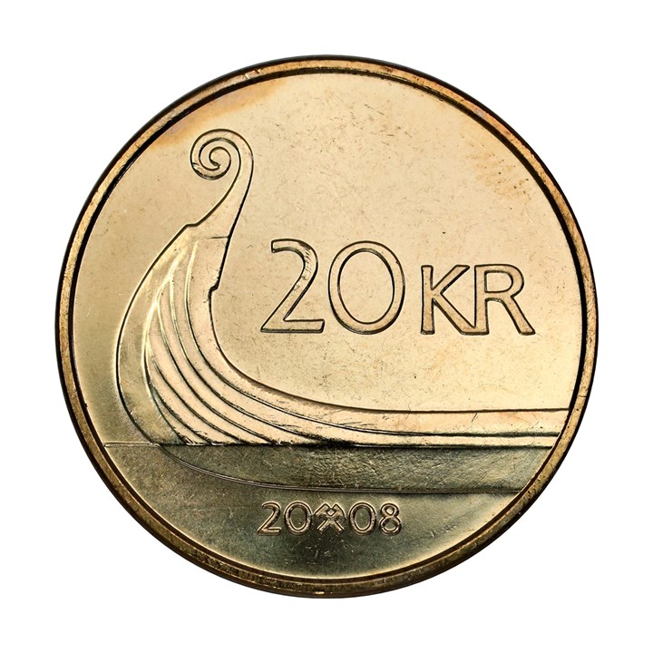 20 Kroner 2008 Kv 0