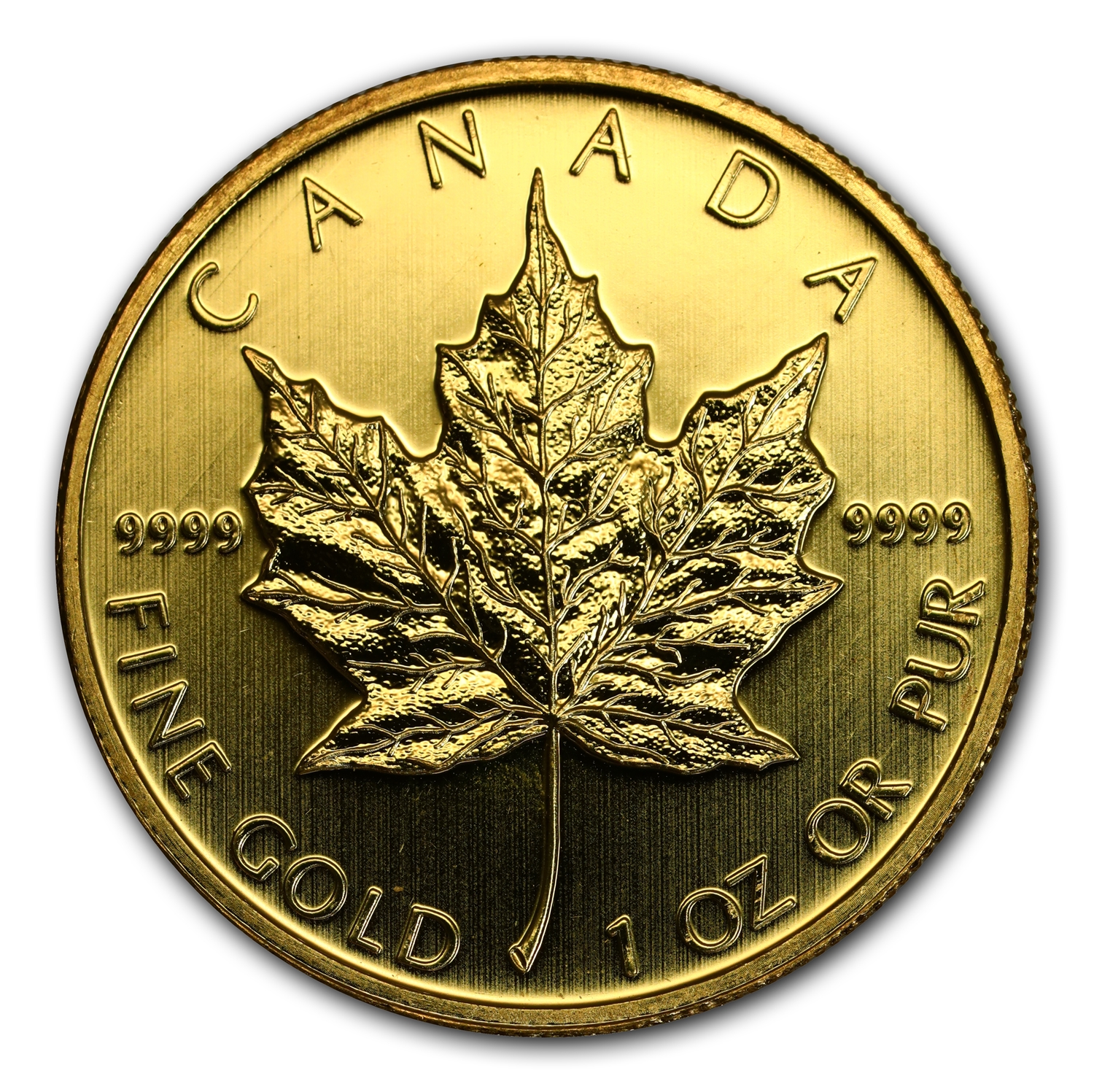 Canada Maple Leaf 1 Oz 9999 Gull UNC