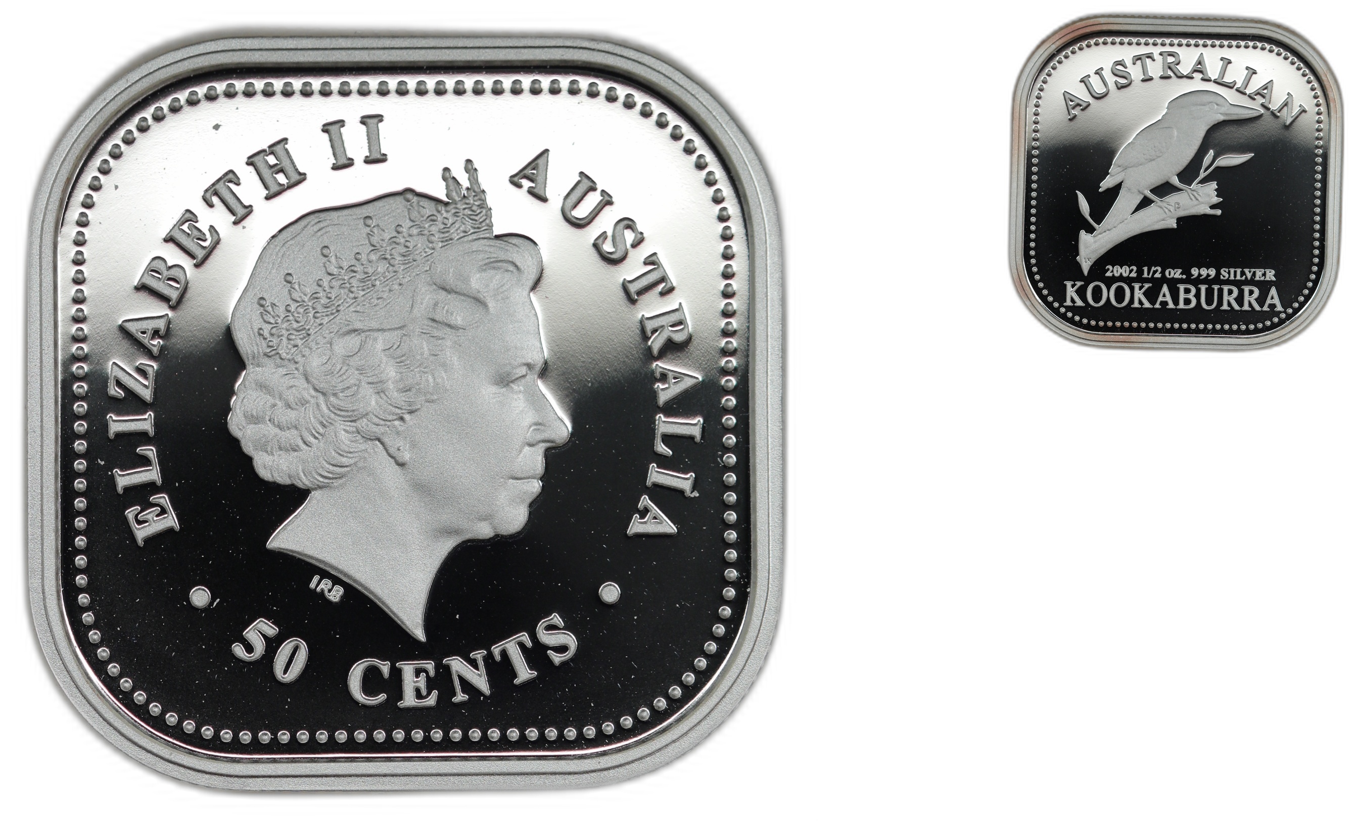 Australia 50 Cents 2002 Kookaburra