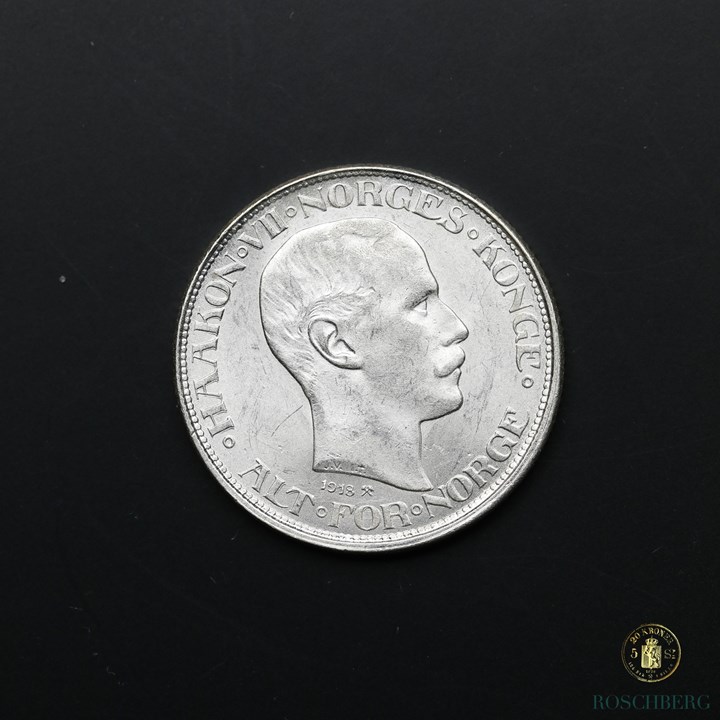 Norge 50 Øre 1918 Kv 0/01