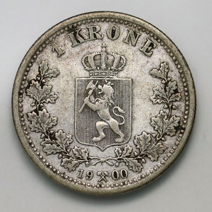 1 Krone 1900 Kv 1