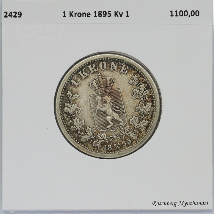 1 Krone 1895 Kv 1