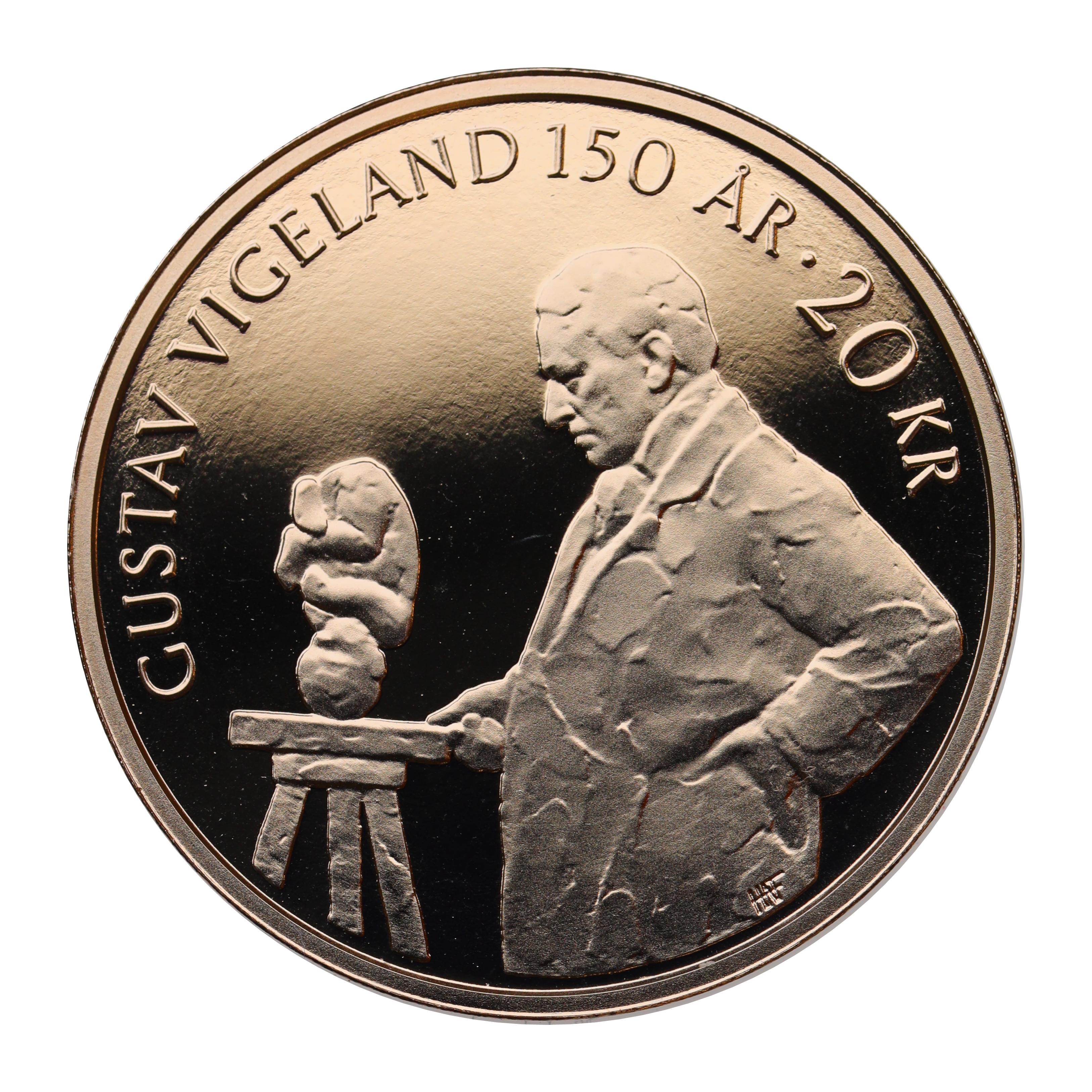 20 Kroner 2019 Vigeland Proof