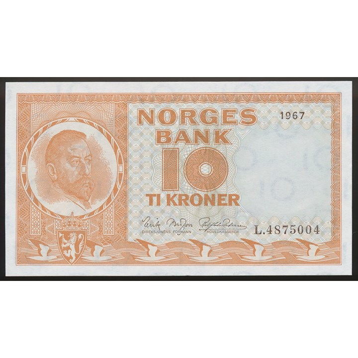 10 Kroner 1967 L Kv 0