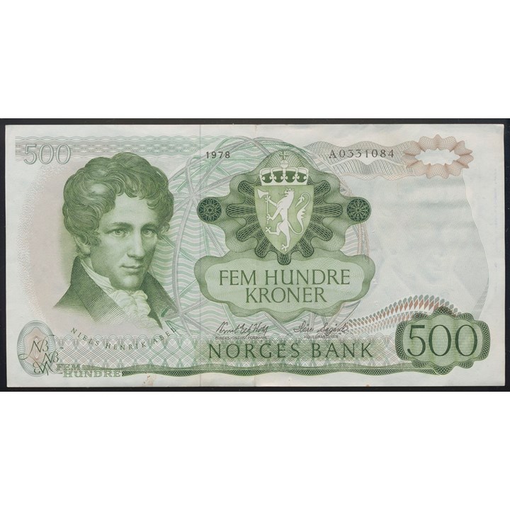 500 Kroner 1978 A Kv 1+