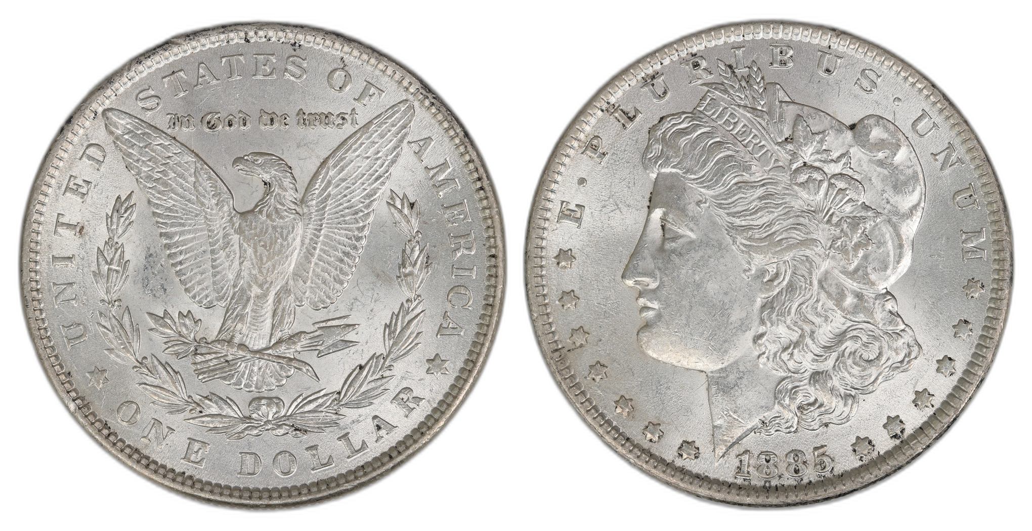 USA Dollar 1885  Kv: 0/01 (UNC)
