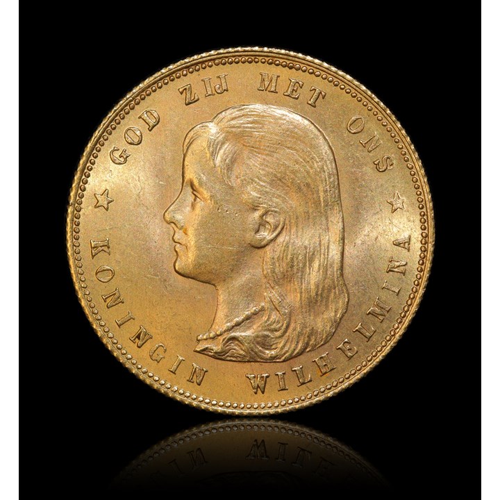 Nederland 10 Gulden Wilhelmina 1897