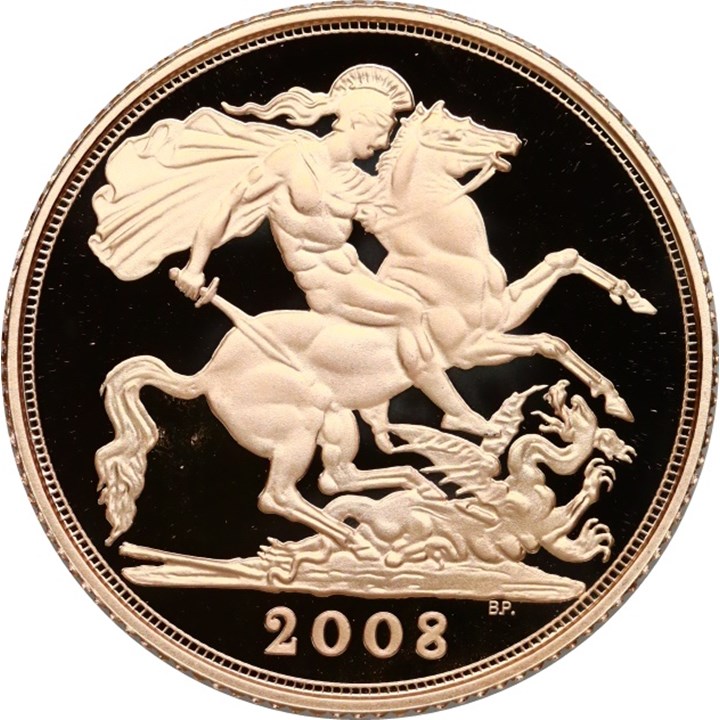 England Sovereign 2008 Proof