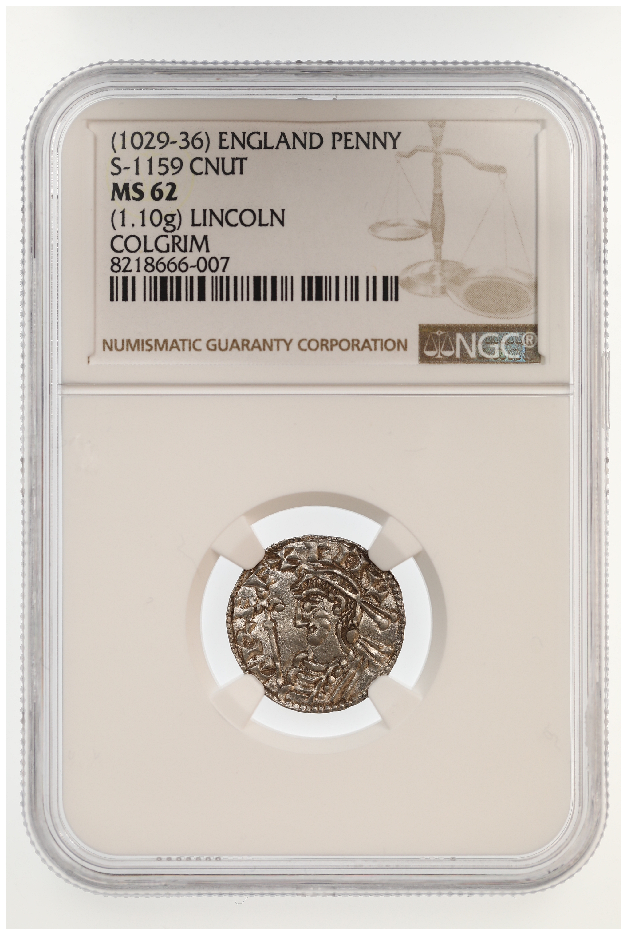 England Penny 1029-36 Kv: NGC MS62