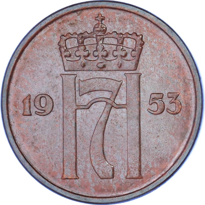 5 Øre 1953 Kv 0